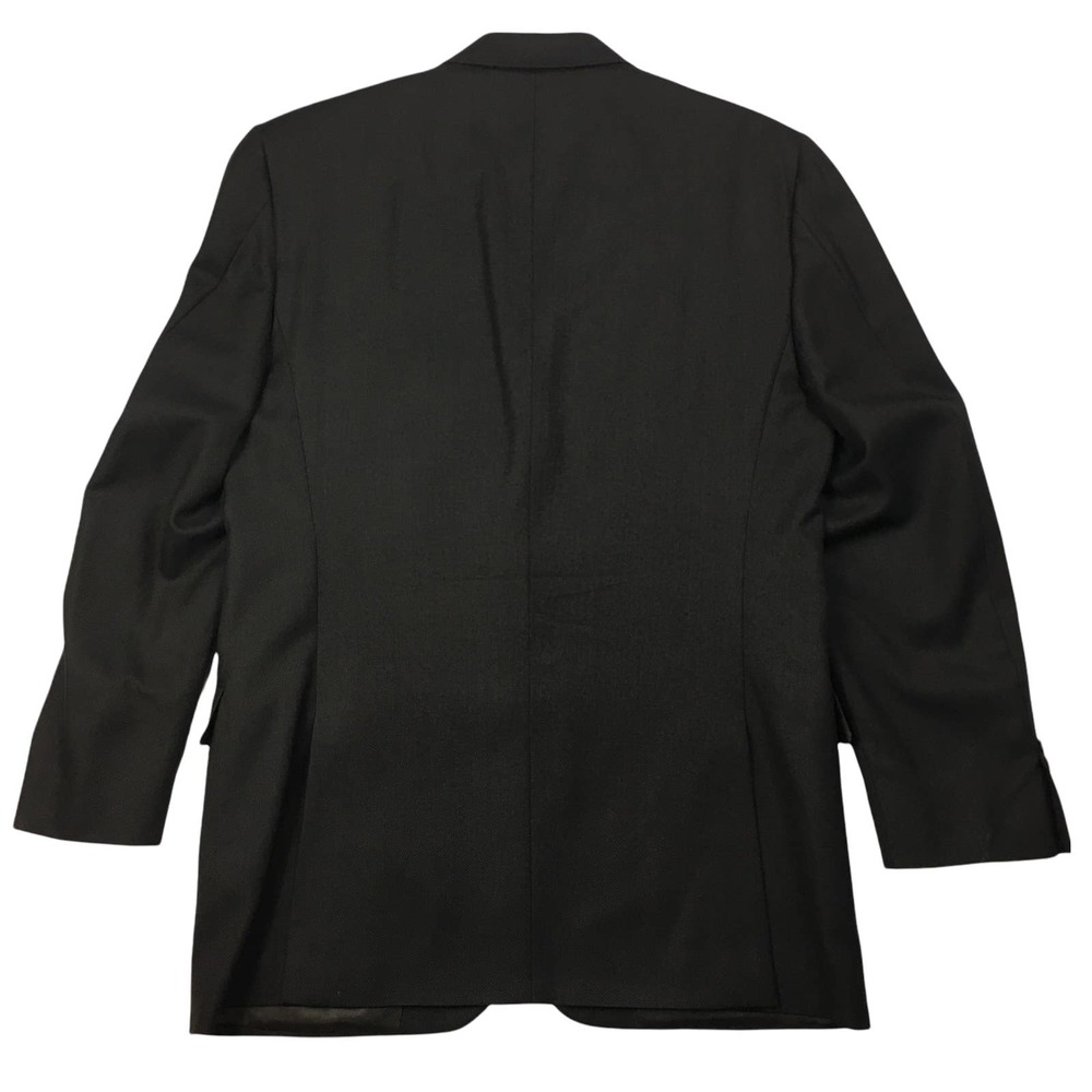 Burberry London Nordstrom Dark Brown 100% Wool Mens Jacket Size 40R - Picture 9 of 9